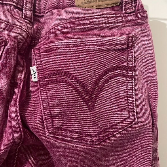 Levi's Pink Skinny Jeans Vibrant Style - Picture 6 of 12